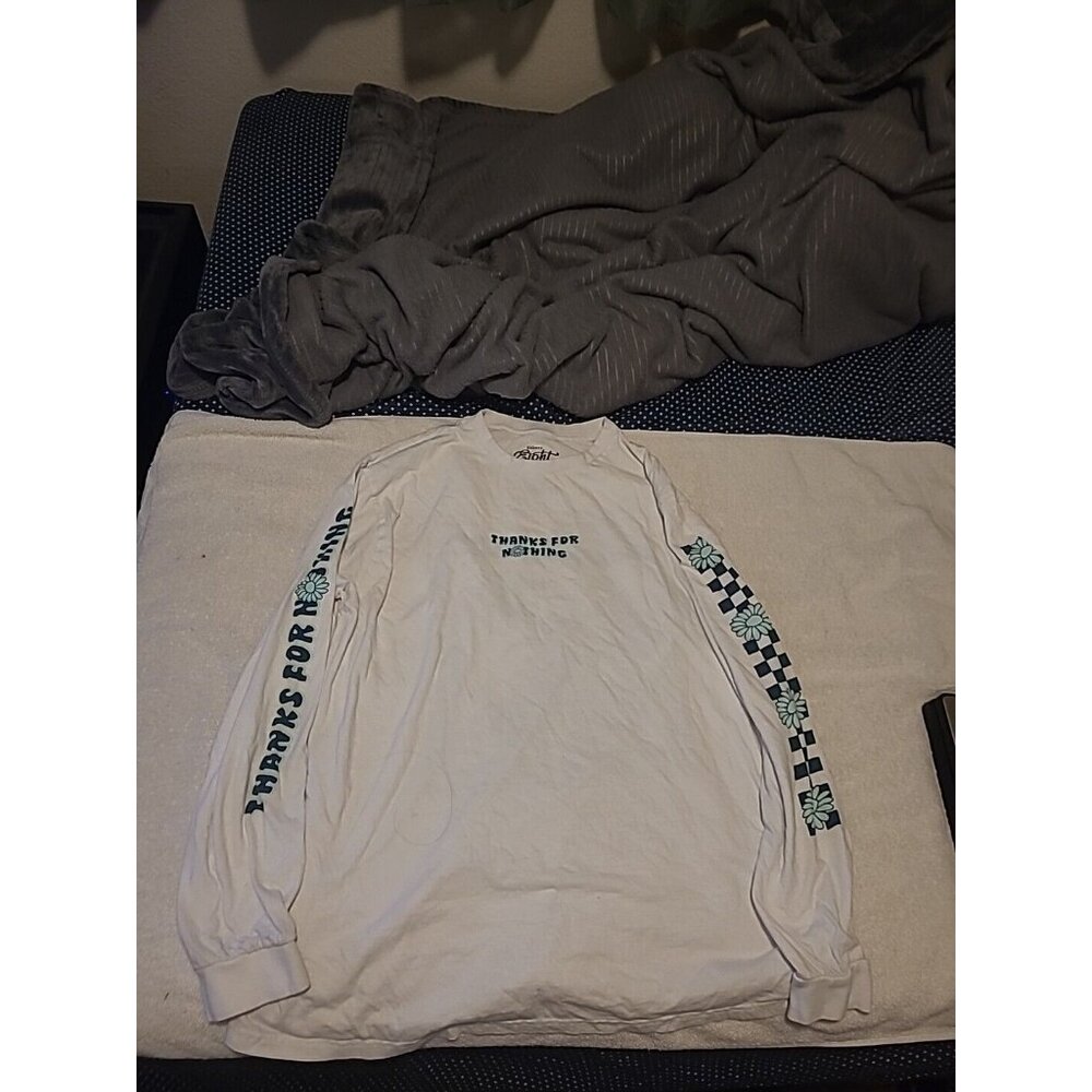 Eighty Eight Brand - 'Thanks For Nothing' T Shirt - Size XL Long Sleeve